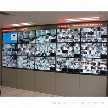 46-inch Ultra Narrow Bezels, 5.3mm, 700 Brightness DID LCD Video Wall System Display for Security